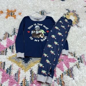Hanna Andersson Mandalorian Pajama Set